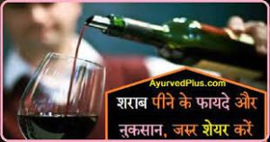 Advantages and disadvantages of alcohol in hindi
