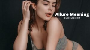Allure Meaning in Hindi