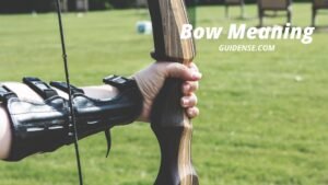 Bow Meaning in Hindi
