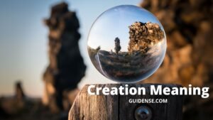 Creation Meaning in Hindi