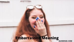 Embarrassed Meaning