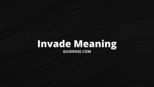 Invade Meaning