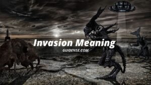 Invasion Meaning in Hindi
