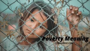 Poverty Meaning
