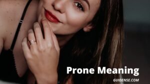 Prone Meaning