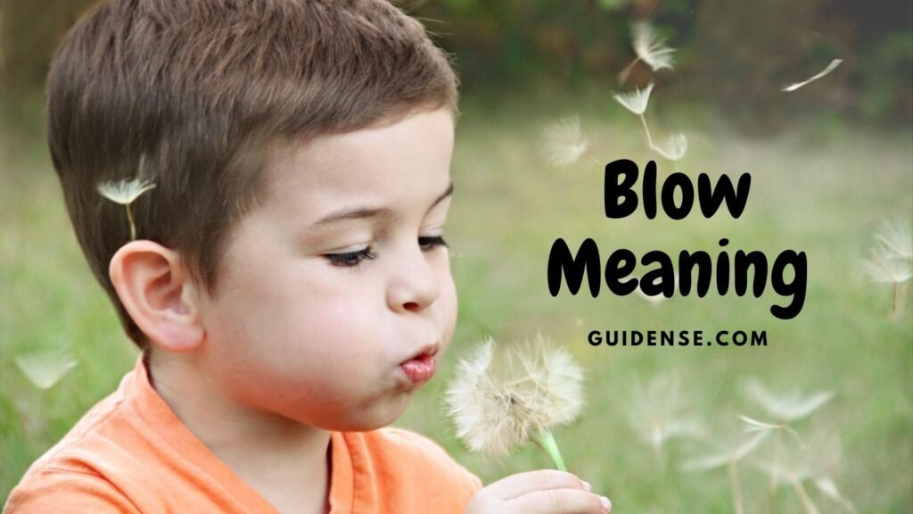Blow Meaning