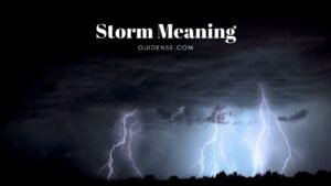 Storm Meaning in Hindi