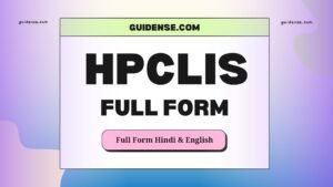 HPCLIS Full Form