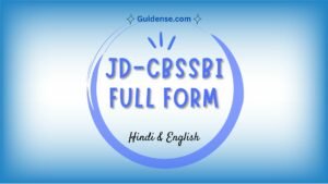 JD-CBSSBI Full Form